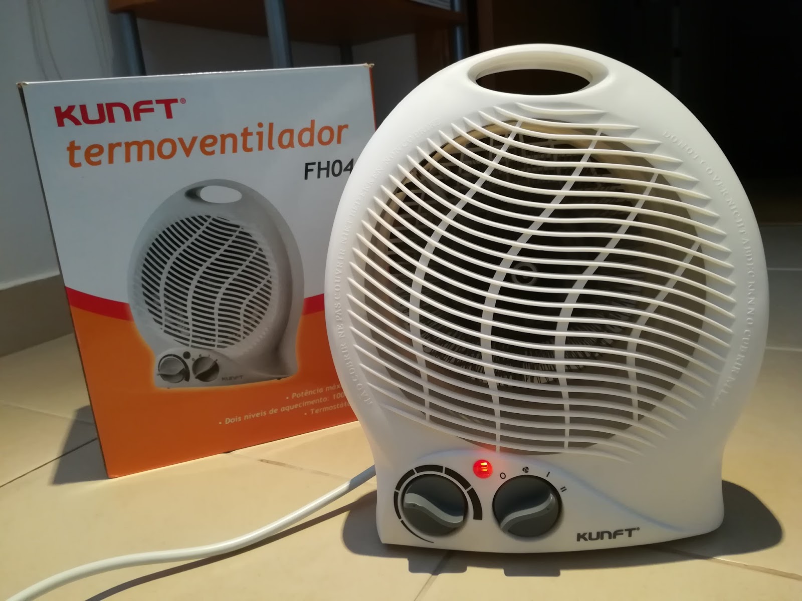 Kunft FH04, um aliado para combater o frio! Tekcore