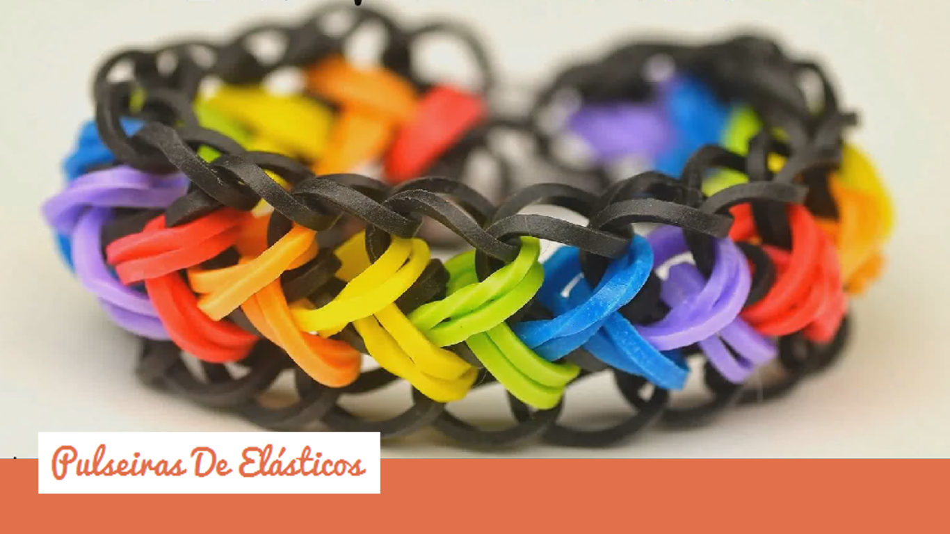 Pulseira Mermaid Braid Pulseiras de Elásticos