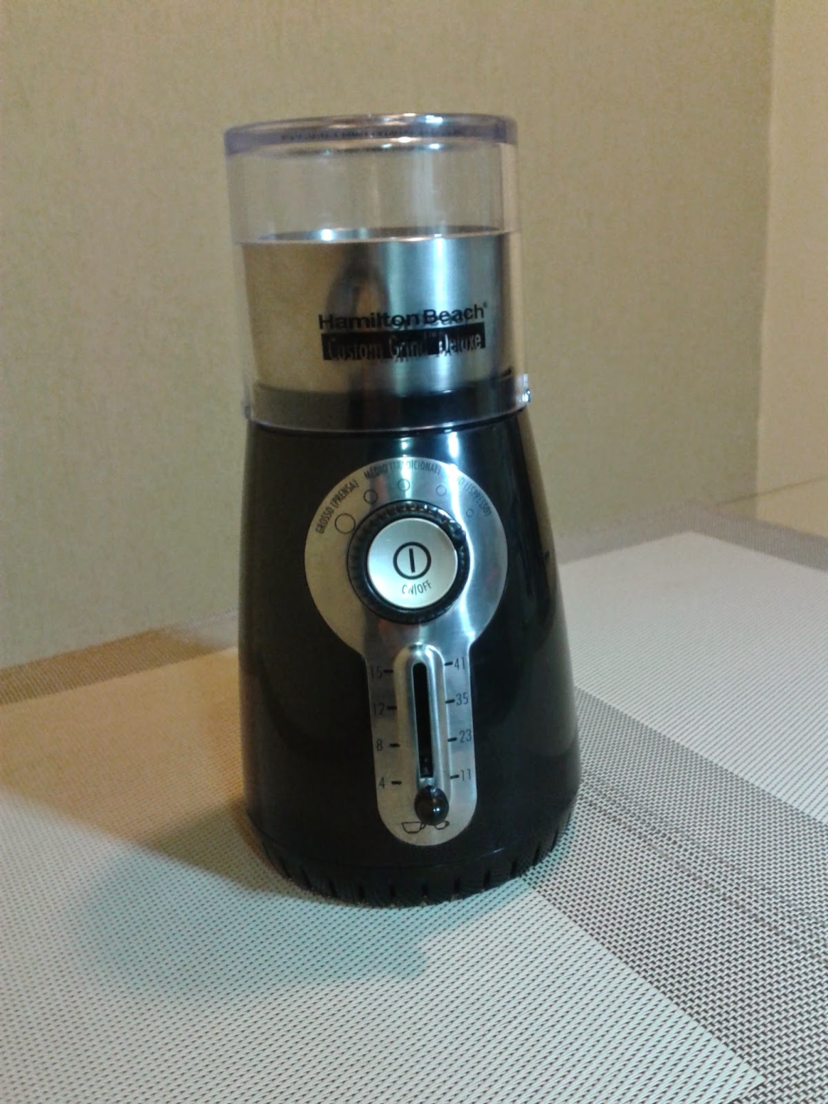 Vida de Compras Moedor de grãos Hamilton Beach
