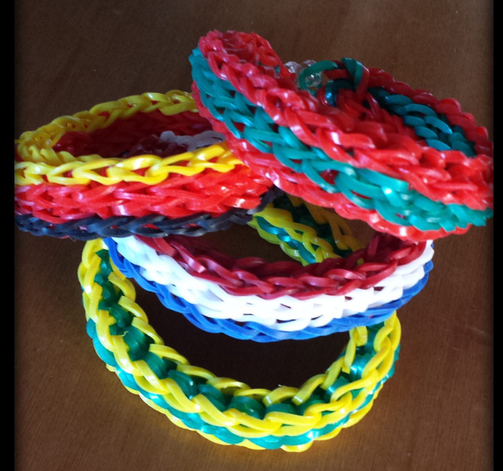 Pulseiras de elásticos Pulseira