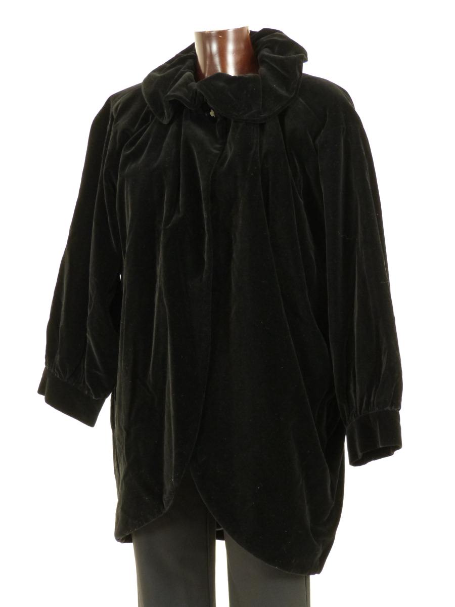 I wish I Wish Casaco Preto de Veludo YVES SAINT LAURENT