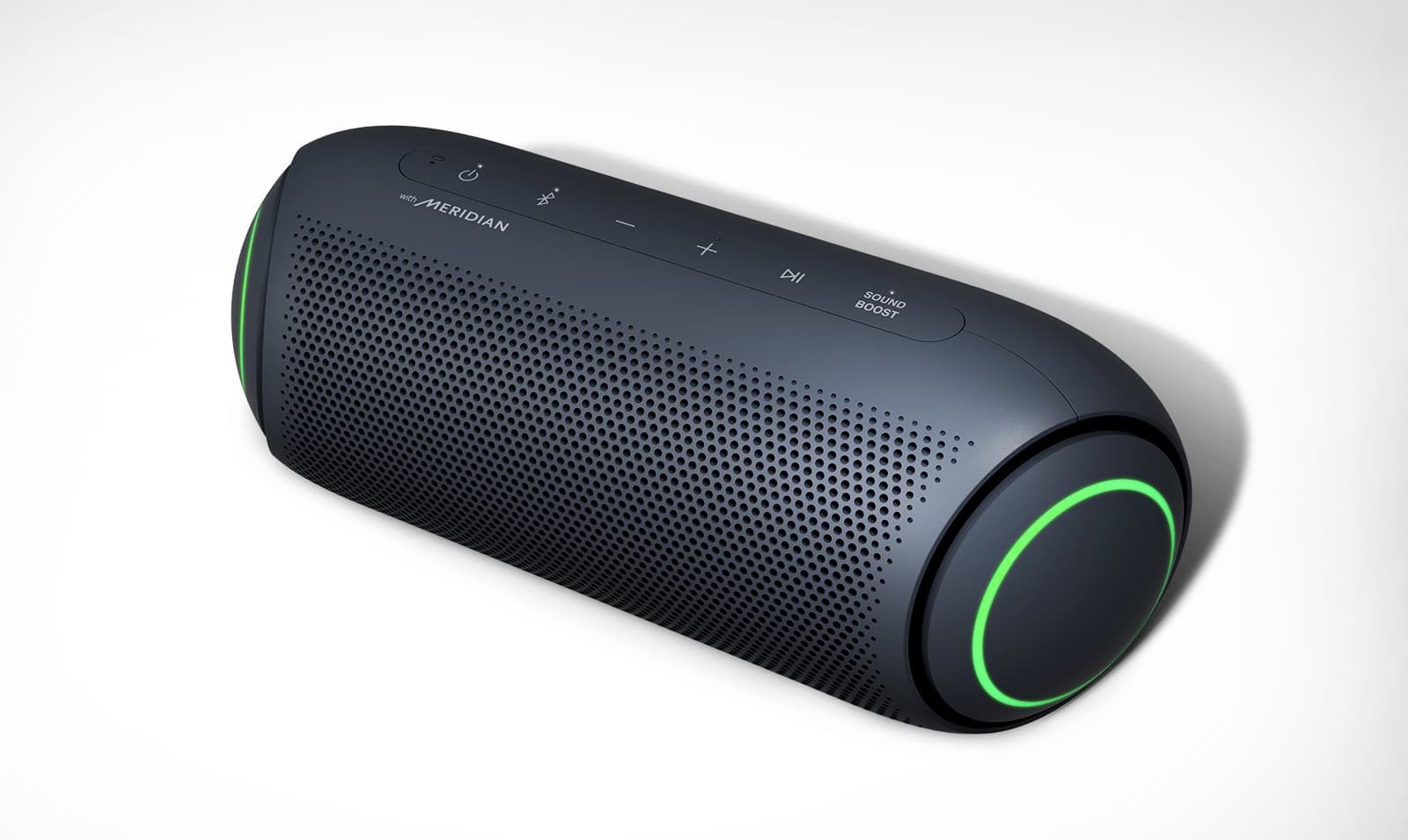 Colunas Bluetooth portáteis LG XBOOM Go Aberto até de