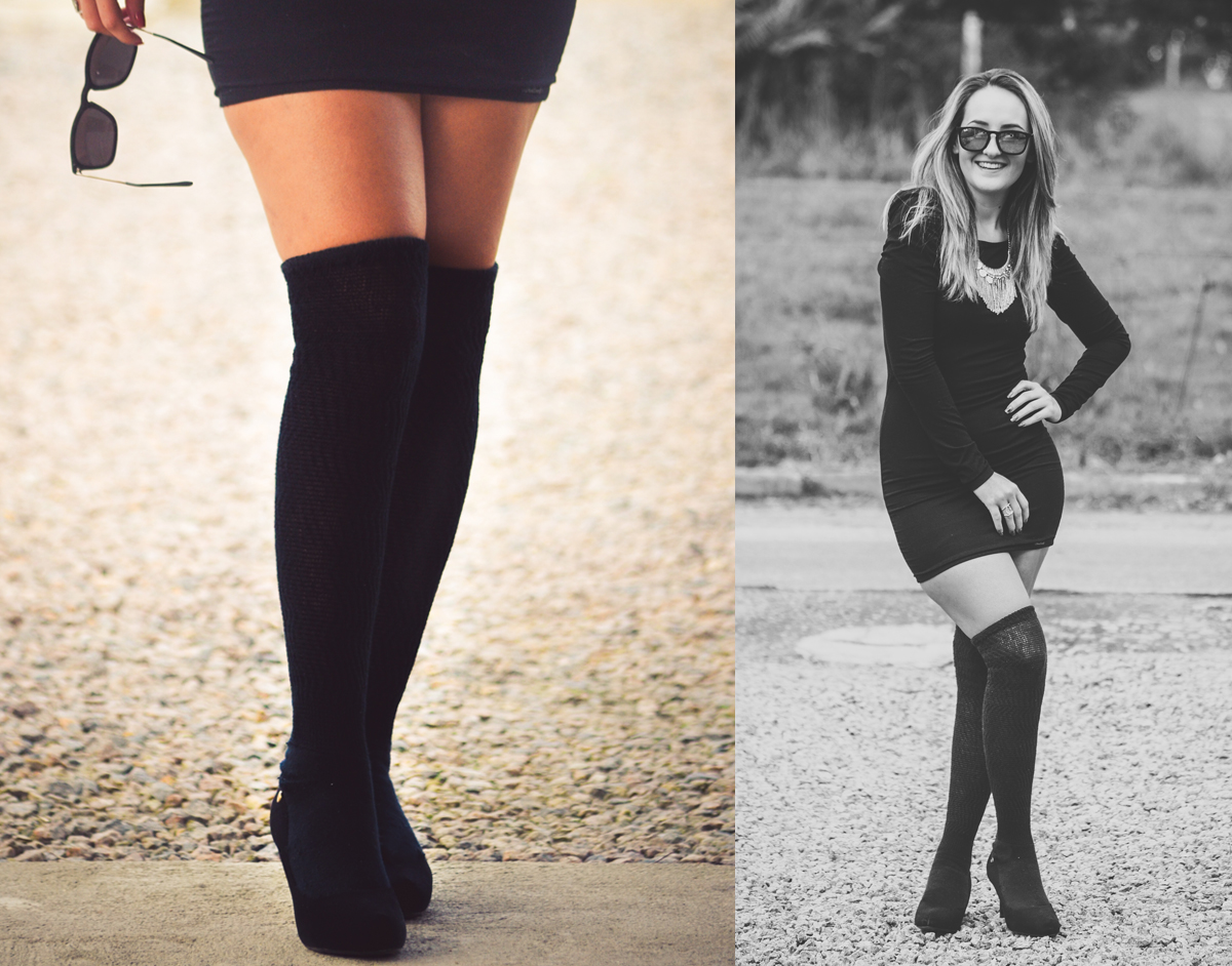 Blog Sem Medo Meia que imita bota over ♡ Como usar?