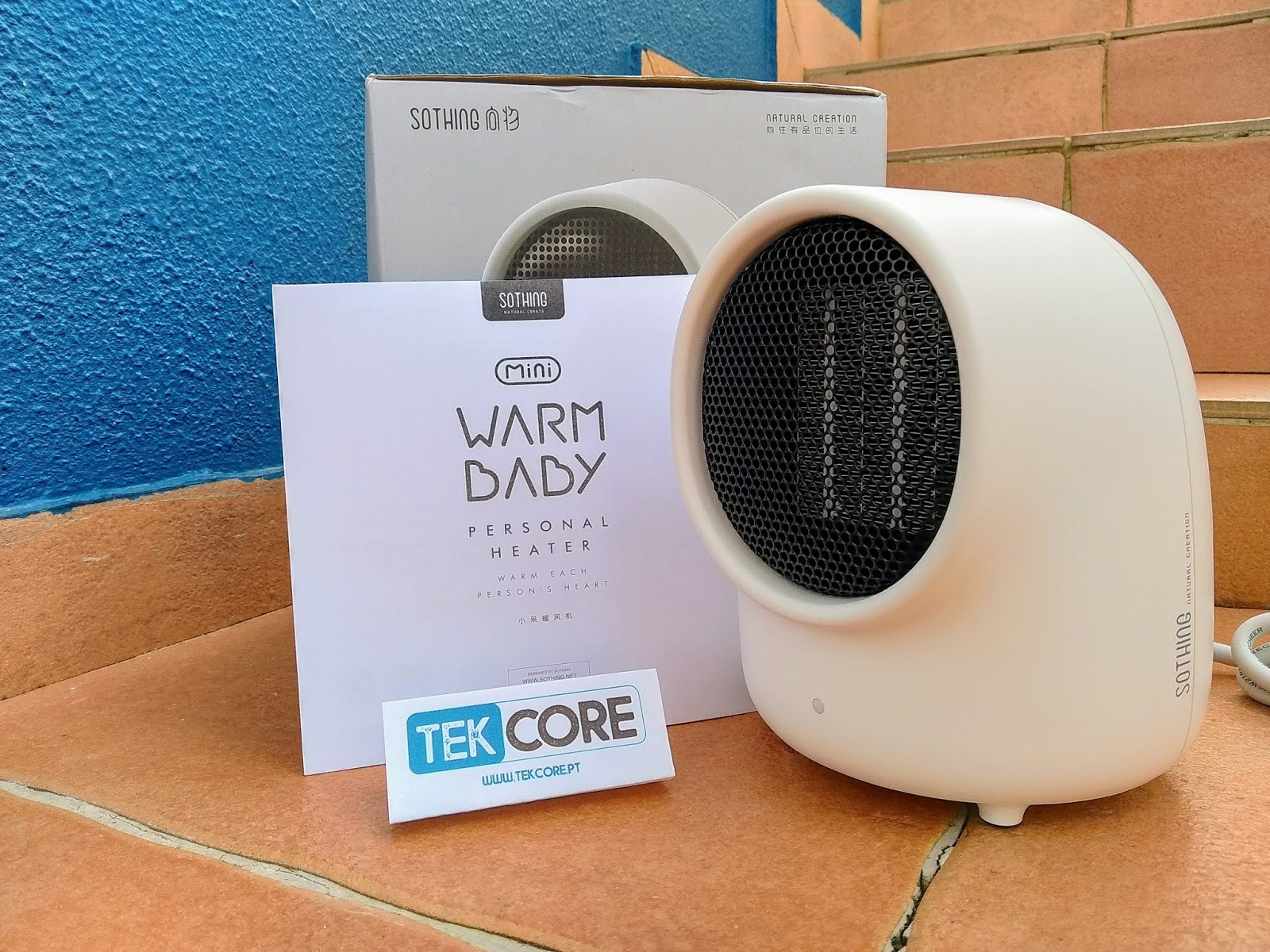 Sothing Mini WarmBaby Heater O aquecedor da Xiaomi que