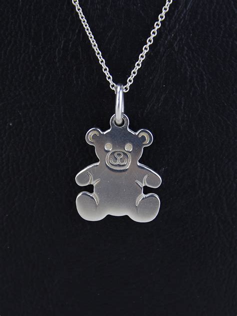 Comprar Colar Urso Prata Barato Preço