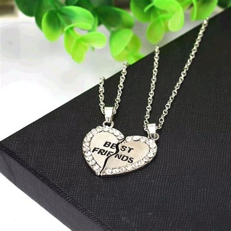 Comprar Colar Prata Amizade Barato&nbsp;Preço