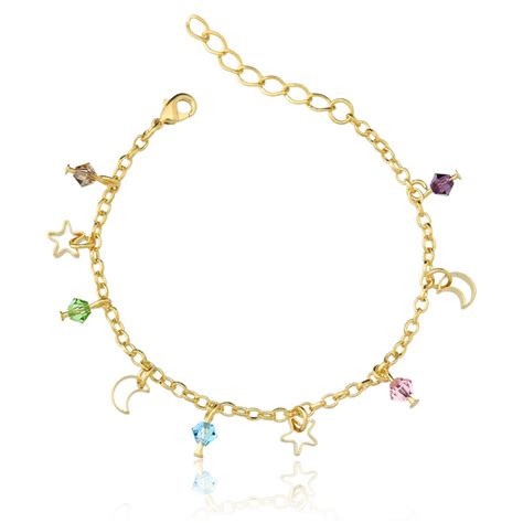 Comprar Pulseira Swarovski Infantil Barato Preço