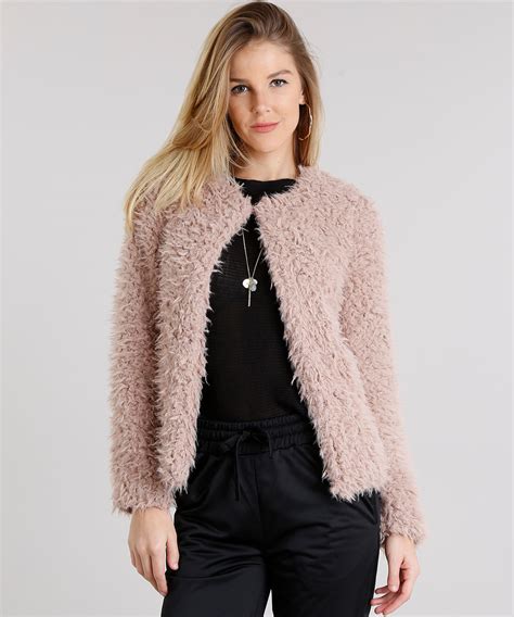 Comprar Casaco Pelo Feminino Barato&nbsp;Preço
