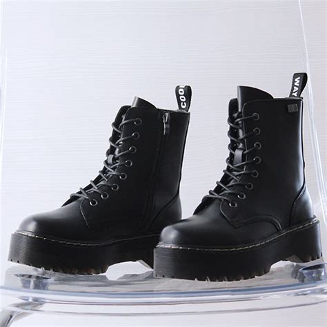 Comprar Botas Estilo Militar Mujer Baratas Barato&nbsp;Preço