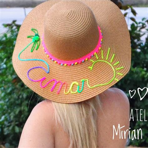 Comprar Chapéu De Praia Feminino Com Nome Barato Preço