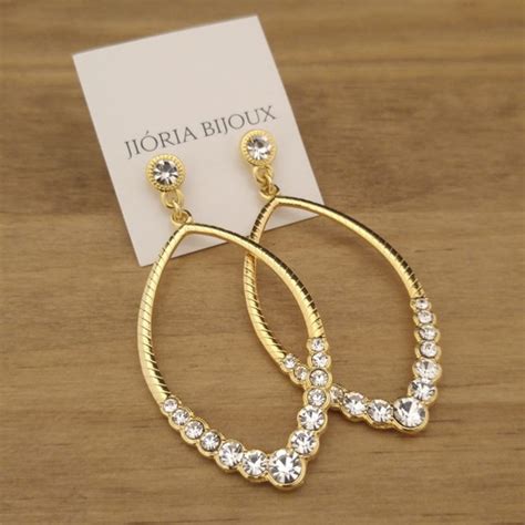 Comprar Brincos Longos Bijuterias Barato Preço