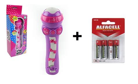 Comprar Microfone Infantil Pop Star Barato&nbsp;Preço