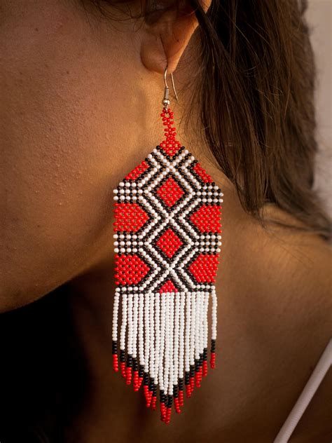 Comprar Brincos Compridos Com Miçangas Barato&nbsp;Preço