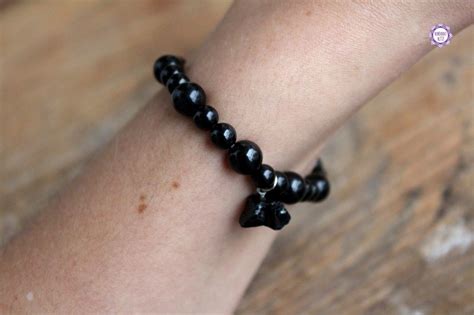 Comprar Pulseira Turmalina Negra Feminina Barato&nbsp;Preço