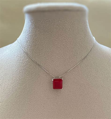 Comprar Colar Prata Quadrado Barato&nbsp;Preço