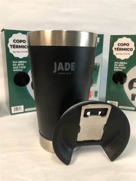Comprar Copo Térmico Inox Jade Barato&nbsp;Preço