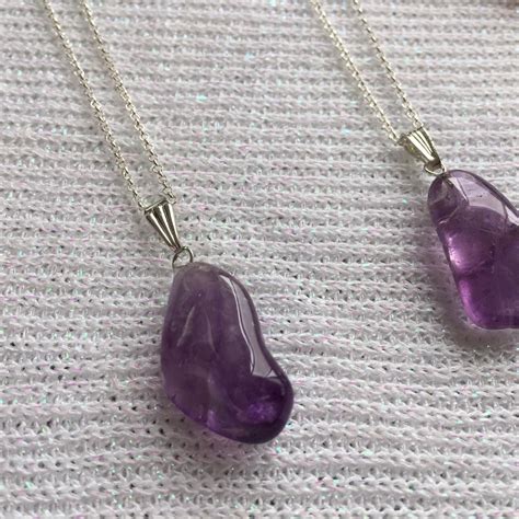 Comprar Colar Prata Ametista Barato Preço