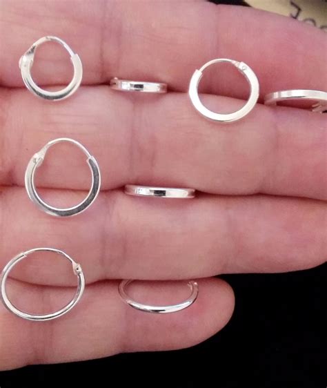 Comprar Brincos Masculinos Prata Fina Barato Preço