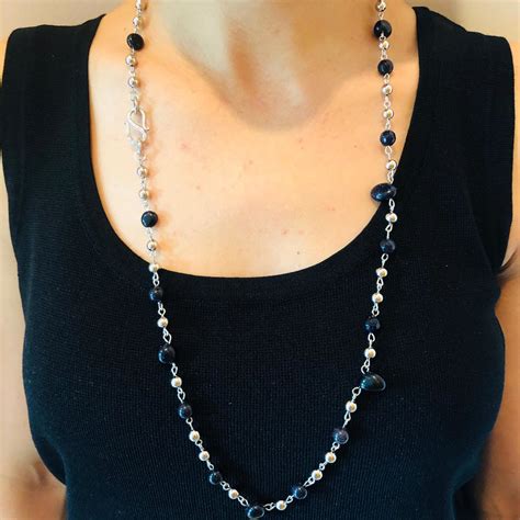 Comprar Colar Prata Longo Barato Preço