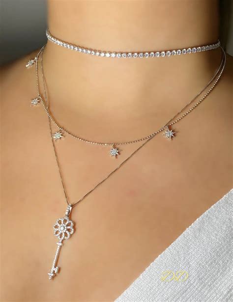 Comprar Colar Prata Delicado Barato Preço