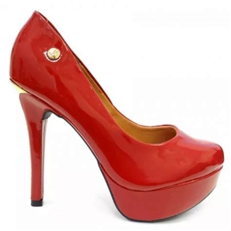 Comprar Sapato La Vermelho Barato&nbsp;Preço